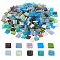 Glass Cabochons, Mosaic Tile Supplies for DIY Crafts, Plates, Picture Frames, Flowerpots, Handmade Jewelry, Square