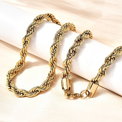 304 ожерелья-цепочки из нержавеющей стали для женщин, вакуумное покрытие pvd