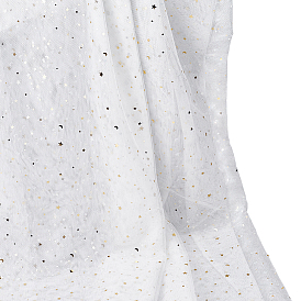 5 ярдов сетчатой полиэстерной ткани "звезда луна", для украшения костюмов