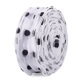 20м полиэстеровых лент, узор в горошек, для аксессуаров для одежды