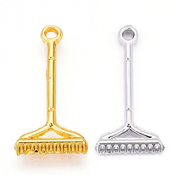 Подвески из сплава , грабли чары, без кадмия, без никеля и без свинца