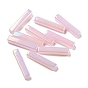 Electroplate Glass Beads, Faceted, Rectangle