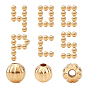 400Pcs Brass Beads, Long-Lasting Plated, Pumpkin