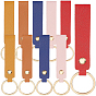 10 шт. 5 цвета брелок из искусственной кожи с железной петлей для ремня для ключей