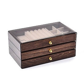 3-ярусные пластиковые ящики для хранения украшений для домашних животных, прямоугольные