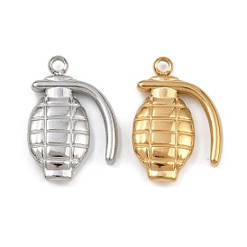 304 подвески из нержавеющей стали, подвески в форме гранаты