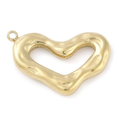 Ионное покрытие (ip) 304 подвески из нержавеющей стали, ручная полировка, шарма сердца