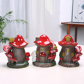 Porcelain Backflow Incense Burners, Mushroom Incense Holders, Home Office Teahouse Zen Buddhist Supplies