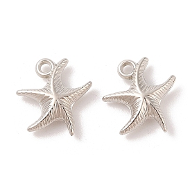 CCB Plastic Pendants, Starfish