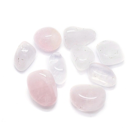 Natural Rose Quartz Beads, Healing Stones, for Energy Balancing Meditation Therapy, No Hole/Undrilled, Tumbled Stone, Vase Filler Gems, Nuggets