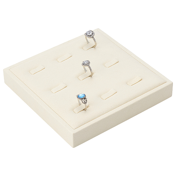 Подставки для органайзеров из микрофибры, квадратный