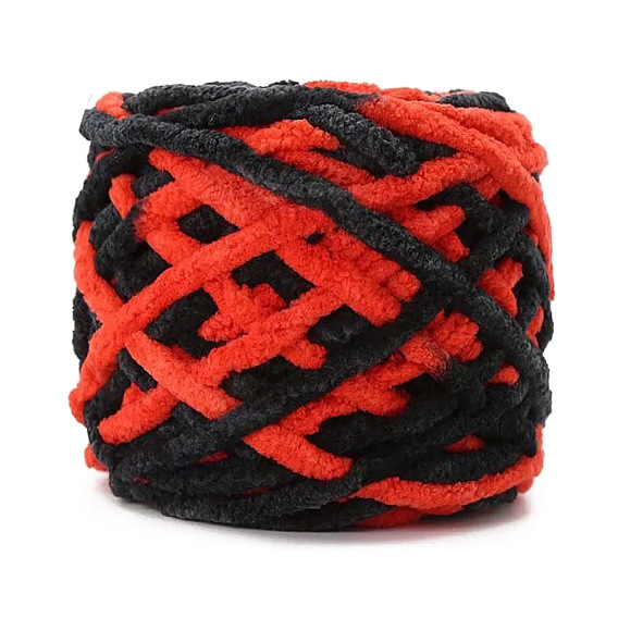 Weiches Häkelgarn aus Polyester, dickes Strickgarn für Schal, Tasche, Kissenherstellung
