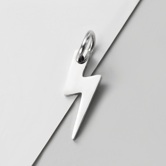 304 Подвески из нержавеющей стали с ионным покрытием (IP), ручная полировка, молния