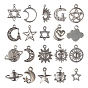 Universe Series, Tibetan Style Alloy Pendants, Mixed Shapes