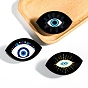 Evil Eye Hair Claw Clip, Acrylic Ponytail Hair Clip for Girls Women