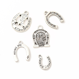 Сплавочные подвески тибетского стиля, подкова