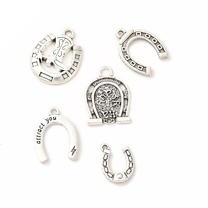 Сплавочные подвески тибетского стиля, подкова