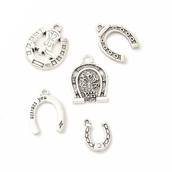 Сплавочные подвески тибетского стиля, подкова