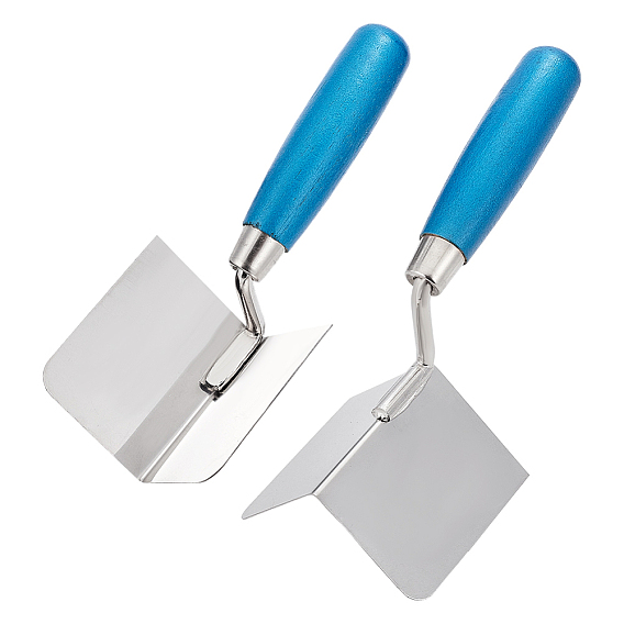 4шт. 2 виды скребков из нержавеющей стали, для самодельных глиняных инструментов