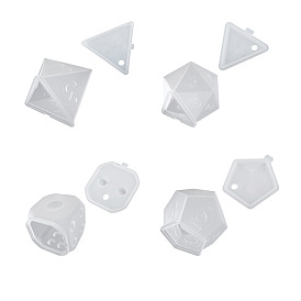 Dice Shape Silicone Candle Molds, for Candle Making Tools