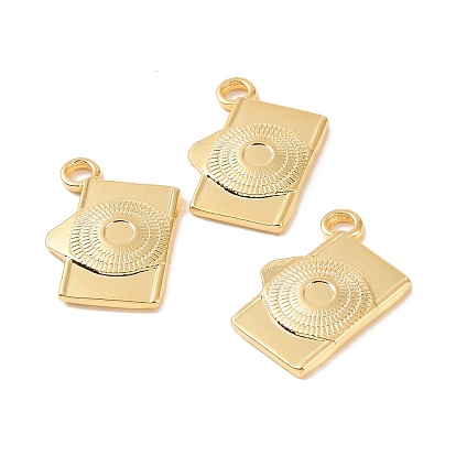 Ion Plating(IP) 304 Stainless Steel Enamel Settings, Camera Charms