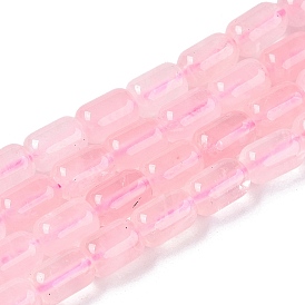 Natural Rose Quartz Beads Strands, Column