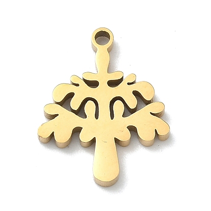 304 подвески из нержавеющей стали, очарование дерева, ионное покрытие (ip), долговечный