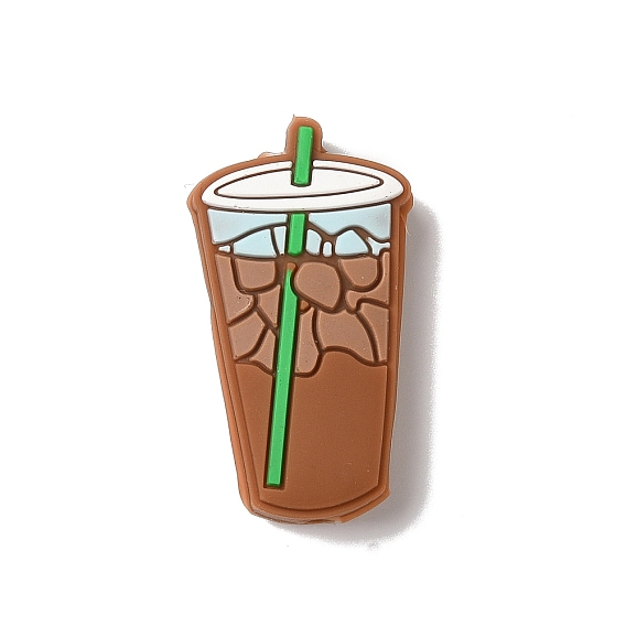 Чашка чая с молоком, силиконовые фокусные бусины