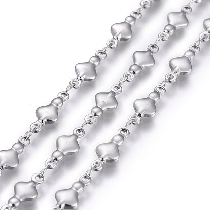 304 Stainless Steel Link Chains, Soldered, Ion Plating(IP)