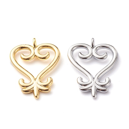 Латунные подвески, долговечный, адинкра символы санкофа