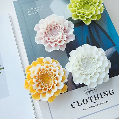 Силиконовые формы для свечей своими руками, для изготовления свечей, цветок