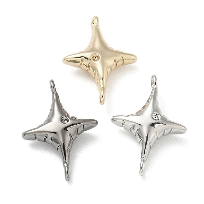 Подвески из латуни, без кадмия, без никеля и без свинца, звезда