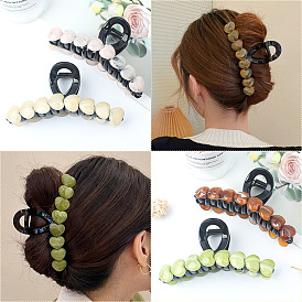 Chic Jelly Love Hair Clip for Women - Winter Hair Accessory, Elegant.