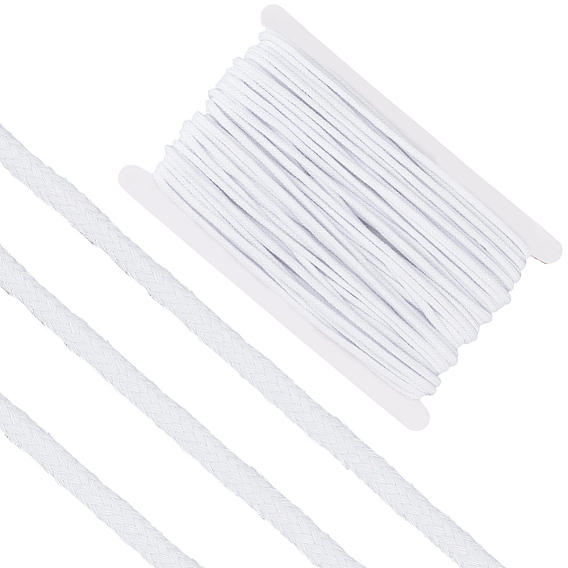 Cordon tressé en coton, pour la couture DIY