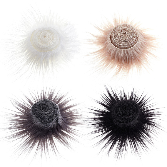 1комплект кисточек из искусственной шерсти с бахромой, аксессуары для одежды