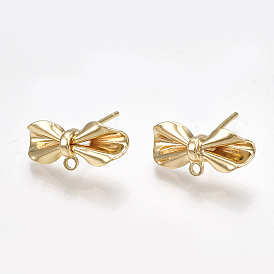 Изделия из латуни, с петлей, бантом, без никеля 