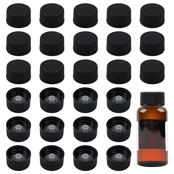 Пластик pp & pe 20 крышка для зубной бутылки, герметичная крышка, для эфирного масла пустой многоразовый флакон