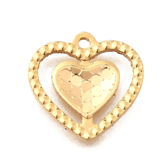 Латунь прелести, сердце, долговечный, без никеля 