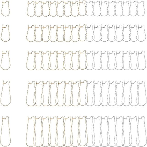 304 Выводы из нержавеющей стали серьги обруча, провод почки