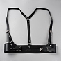Punk Rock Style PVC Leather Belt, Ornament Accessories