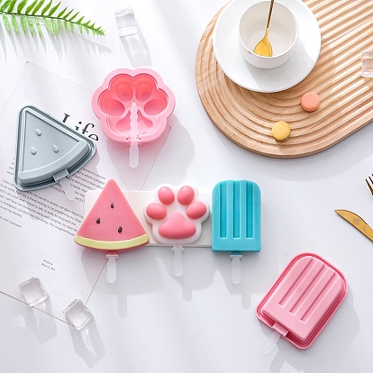 Food Grade DIY Silicone Ice Cream Molds, Fondant Molds, Resin Casting Molds, for Chocolate, Candy, UV Resin & Epoxy Resin Craft Making
