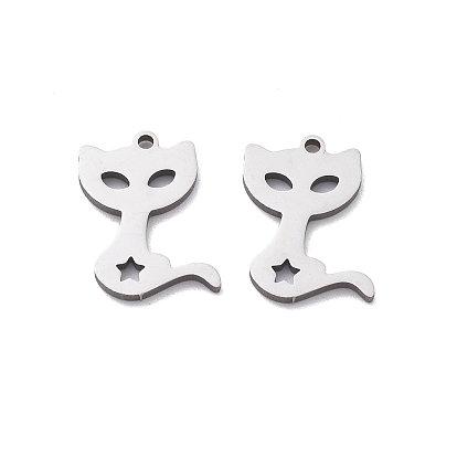 201 прелести нержавеющей стали, лазерная резка, очарование лисы