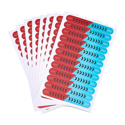 30 листы ПВХ водонепроницаемые наклейки, самоклеящиеся наклейки, овальные