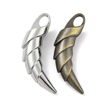 Сплавочные подвески тибетского стиля, рог