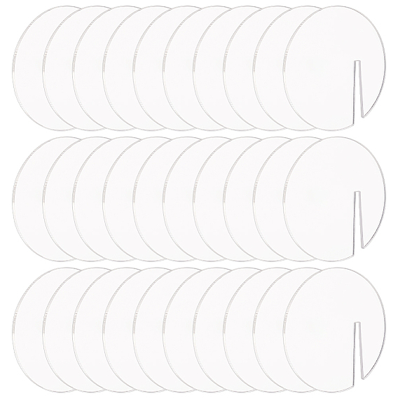 60Шармы из акрилового бокала для вина, бокал маркер, плоско-круглые