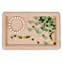 Rectangle Velvet Jewelry Plates, Jewelry Plate, Storage Tray for Rings, Necklaces, Earring