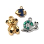 304 нержавеющей стальной эмали подвески, талисман улитка/рыба/медведь