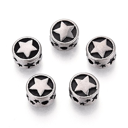 304 из нержавеющей стали бусы, колонна и звезда