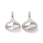 CCB Plastic Pendants, Teardrop
