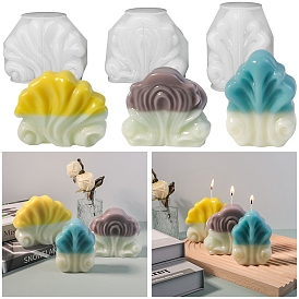 Food Grade Silicone Candle Molds, For Candle Making, Shell Shape